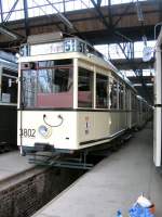 Tw 3802 im Betriebshof Niederschnhausen, 2006