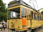 Tw 5964 aufgestellt im ehem. Betriebshof Alt-Heiligensee  am 14.9.2008