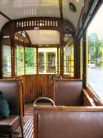 Im Beiwagen 13 Strassenbahn Cottbus