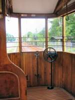 Im Beiwagen 13 unterwegs, Strassenbahn Cottbus 6.6.2009