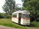 Gotha-Tw wartet in der Schleife Sandow, Cottbus 6.6.2009