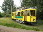 Tw 24 mit Beiwagen in Sandlow - 6.6.2009