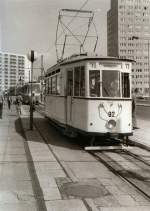 Tw 92 an der alte Schleife Rieth, um 1988