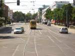 TW 41 in Stadtmitte auf der Fahrt  zur Europa-Universitt, Mai 2009