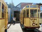 Tw 41 vor der Wagenhalle, altes Depot Bachgasse - 9. 5. 2009