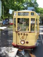 Tw 41 aus dem Tw 60 gesehen, 9.5.2009