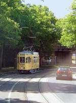 Tw 41 auf der fahrt ins Stadtzentrum am 9. 5. 2009