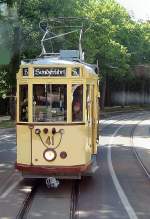 Tw 41 - gesehen aus dem Triebwagen 60 - 9.5.2009