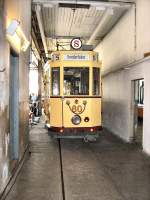 Tw 60  in der Wagenhalle und Werkstatt Altes Depot Bachgasse, 9.5.2009