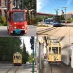 Drei Strassenbahngenerationen in Frankfurt/Oder, Fotos vom 9.5.2009