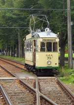 Gast-tw 23 in der Schleife am Platz der Einheit, Potsdam September 2008
