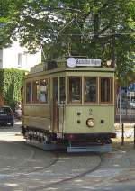 Tw 2 in Woltersdorf kehrt von einer Sonderfahrt zurck - 23.5.2009