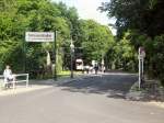 Blick vom S-Bahnhof Rahnsdorf zur Woltersdorfer Strassenbahn, 23.5.2009