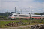 '412 004', Triebzug 9004 in Schliengen. Juli 2024.