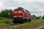 232 352 an der Einfahrt Memmingen am 07.07.2009.