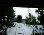 Anfahrt auf Bergstation Lichtenhain (5.02.09)