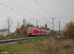 1440 541 fährt in Heilsbronn als S4 39424 Nürnberg - Ansbach ein. 01.11.24