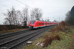 1440 545 als S4 39418 Nürnberg - Ansbach bei Unterasbach. 08.12.24