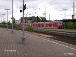 Eine 420 durchfhrt Neuss HBF als Tfzf. 01.08.06