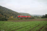 440 309/809 als RB53 58041 Jossa - Bamberg bei Wernfeld. 20.10.24