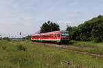 628 639 aus Mhldorf kommend am 25. August 2025 bei Pirach.