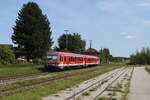 628 639 war am 25. August 2025 bei Pirach in Richtung Mhldorf unterwegs.