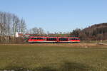 642 511 aus Waging kommend am 19. Januar 2025 bei Otting.