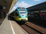 ET 018 der Westfalenbahn als RB 66 nach Osnabrck Hbf in Mnster (Westf.) Hbf. 30.08.2008