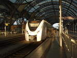 1440 712 der Mitteldeutschen Regiobahn als RE 3 aus Hof Hbf in Dresden Hbf. 19.07.2025
