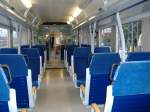Der Innenraum eines VT 609. 04.08.2006