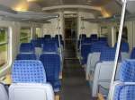 Der Innenraum eines VT 611. 19.08.2005