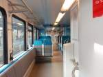 Der Innenraum eines ET 427 der Westfalenbahn. 23.02.2008