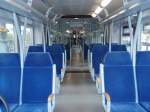 Der Innenraum eines VT 609 der Bayerischen Oberlandbahn. 05.10.2008