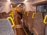 Der Innenraum eines ET 460 der trans regio. 16.12.2008