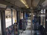 Der Innenraum eines RegioSprinters der Rurtalbahn. 01.02.2009