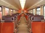 Der Innenraum eines VT 628. 07.02.2009