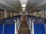 Der Innenraum eines VT 628. 07.02.2009
