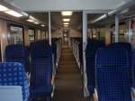 Der Innenraum eines VT 628. 07.02.2009