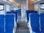 Der Innenraum eines VT 642. 28.03.2009