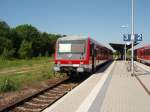 928 308 als RB 45 nach Grnstadt in Monsheim. 23.05.2009