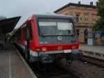 928 290 als RB 45 Neustadt (Weinstr.) Hbf - Grnstadt in Bad Drkheim. 06.06.2009
