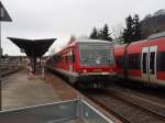 928 506 als RB 83 nach Trier Hbf in Gerolstein. 31.01.2009