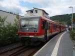 628 648 als RB 94 aus Bullay in Traben-Trarbach. 16.05.2009