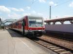 928 610 als RB 52 aus Lauterbourg in Wrth (Rhein). 22.05.2009