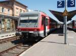 928 603 als RB 45 Neustadt (Weinstr.) Hbf - Freinsheim in Bad Drkheim. 23.05.2009