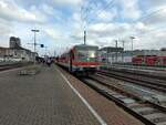 928 445 als RB 66 aus Lauterecken-Grumbach in Kaiserslautern Hbf. 15.03.2025