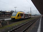 201 der Hessischen Landesbahn als RB 90 nach Westerburg in Limburg (Lahn). 29.12.2025