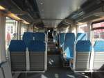 Der Innenraum eines VT 643. 23.02.2008