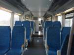 Der Innenraum eines VT 643 der eurobahn. 23.02.2008
