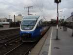 VT 739 der NordWestBahn als RE 14 nach Borken in Essen Hbf. 29.03.2008